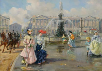 Place de la Concorde, ca. 1872
