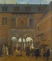 Die Börse in Amsterdam, ca. 1675-80