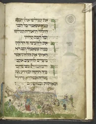 Exodus und Durchquerung des Roten Meeres, aus der 