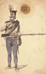 Privatsoldat der ungarischen Infanterie, 1835-1849