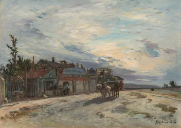 Eine Straßentaverne
