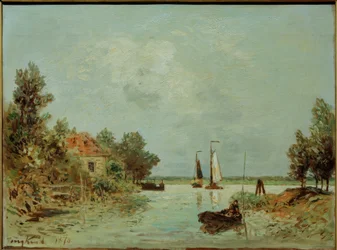 Die Maas bei Dordrecht