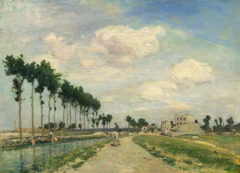 Der Treidelpfad, 1864