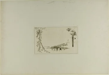 Titelseite, aus Cahier de six eaux-fortes, vues de Hollande