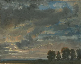 Wolken am Abend