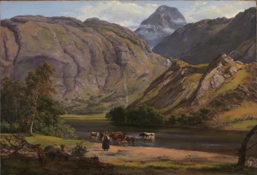 Isdalen am Svartediket bei Bergen