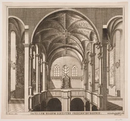 Der obere Umgang in der Schlosskirche Frederiksborg