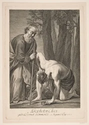 Der Prophet Elisa lässt das Eisen schwimmen