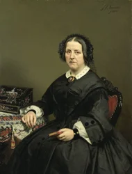 Wilhelmina Margaretha van den Bosch (1807-74). Ehefrau von Gerard Johan Verloren van Themaat