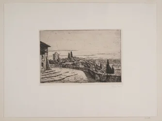 Aussicht über Rom vom Janiculum-Hügel