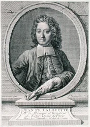 Jean Francois Lalouette, graviert von Jacques-Nicolas Tardieu