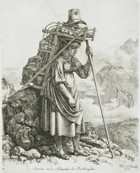 Sennerin aus Berchtesgaden