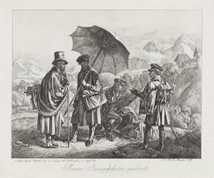 Die Künstler auf ihrer Reise