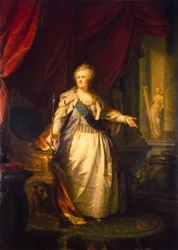Porträt der Kaiserin Katharina II.