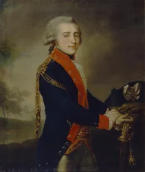 Porträt von Graf Artemy Ivanovich Lazarev 1768-1791