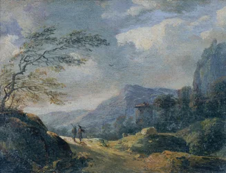 Kleine Gebirgslandschaft