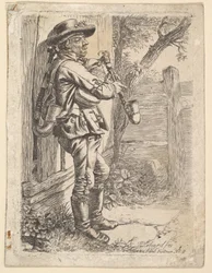 Der Dudelsackspieler, 1819