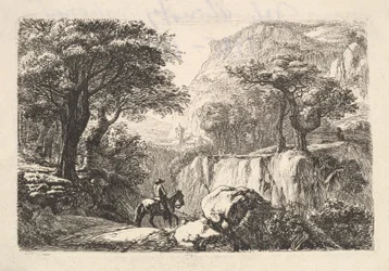 Der Reiter in der Schlucht, 19. Jahrhundert
