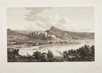 Ansicht der Ruinen von Karthaea auf der Insel Keos