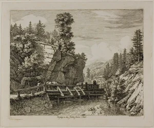 Eingang zum Guttensteiner Tal