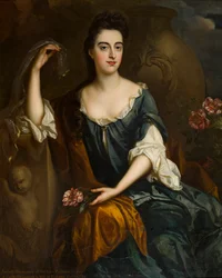 Porträt von Mrs. Judith Corbet, ca. 1680-1710