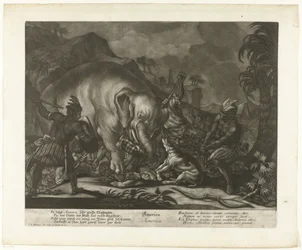 Jagd auf Elefanten