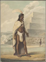 Eine Sammlung von Waldecks Originalkunstwerken aus Mesoamerika, Box 3 von 22