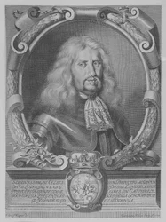 Ludwig VI., Landgraf von Hessen-Darmstadt, graviert von Bartholomäus Kilian II, 1678