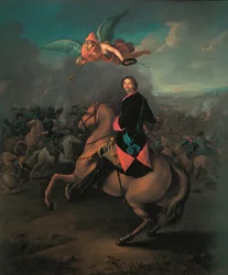 Peter I. in der Schlacht von Poltawa, 1710er Jahre