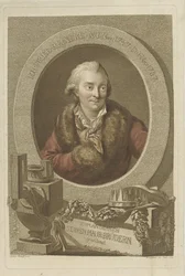 Porträt von Johann Friedrich Reinecke 1745-1787, 1788