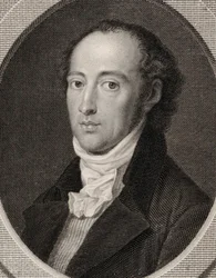 Porträt des Komponisten Johann Anton André 1775-1842, 1800
