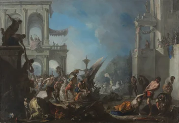 Entführung der Sabinerinnen, ca. 1640