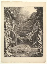 Frontispiz für Heft IV von Homer nach Antiken gezeichnet, Göttingen: Heinrich Diete..., ca. 1796