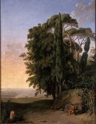 Landschaft bei Frascati, 1783