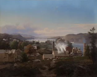Poughkeepsie Eisenwerke (Bech’s Furnace), 1856