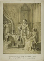 Herzog Ludwig I und Ludmilla