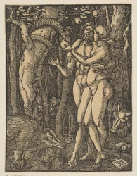 Adam und Eva, aus der Kleinen Passion, Kopie, n.d.