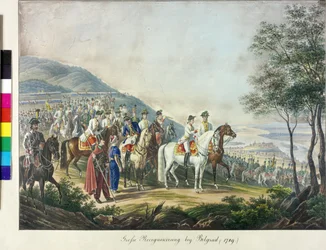 Erzherzog Franz Belagerung von Belgrad 1789