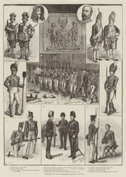 Skizzen der Honourable Artillery Company