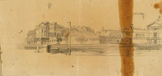 Ansicht des Palais Trautson