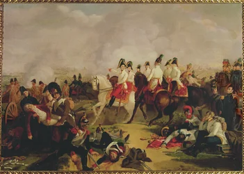 Erzherzog Karls Sieg über Napoleon I. bei Aspern nahe Wien