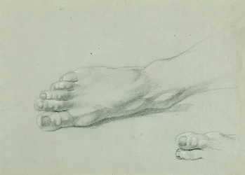 Fußstudie zu (detail)