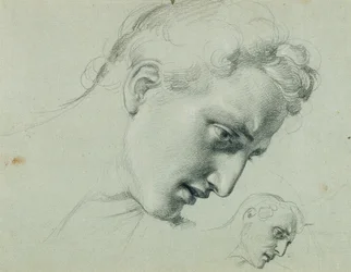 Kopfstudie zu (detail)