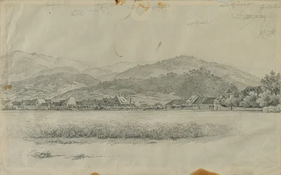 Landschaft für "Kaiser Franz begleitet den Sarg eines Armen"