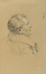 Studie zur "Rückkehr des Kaisers Franz aus Pressburg"