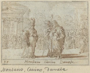 Montano, Carino und Dameta, 1640