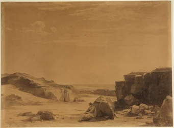 Hagar in der Wüste (1. Mose 21, 16)