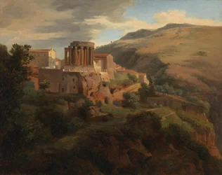 Tivoli mit dem Tempel der Vesta