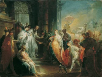Die Zurückweisung der Kaiserin Eudoxia durch den heiligen Johannes Chrysostomus