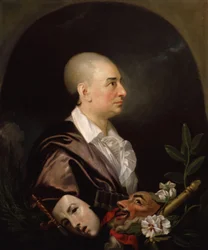 Porträt von David Garrick